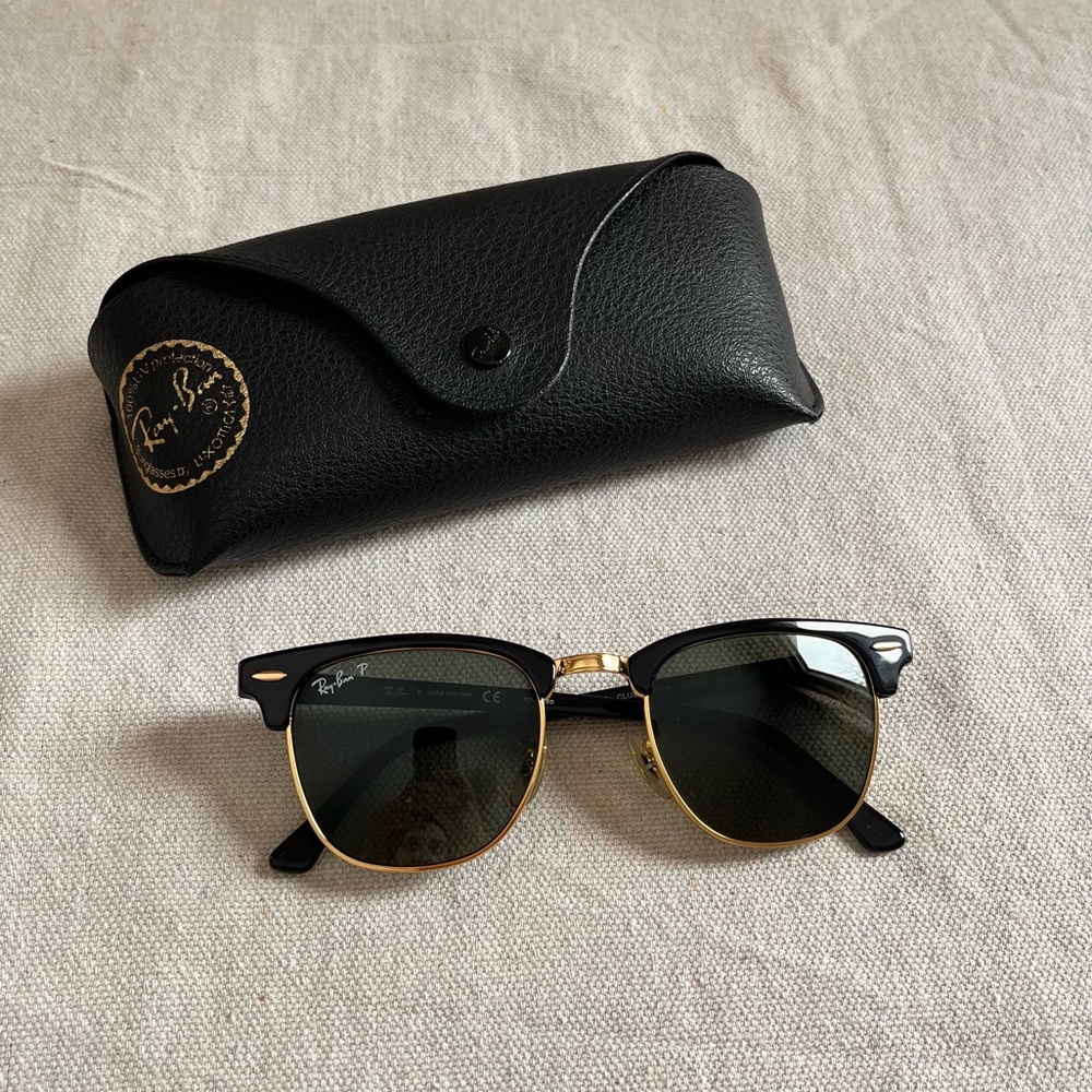 Ray-Ban clubmaster polarized sunglasses
